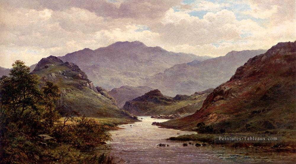 Le paysage Alfred de Breanski Snr ruisseau Peintures à l'huile
